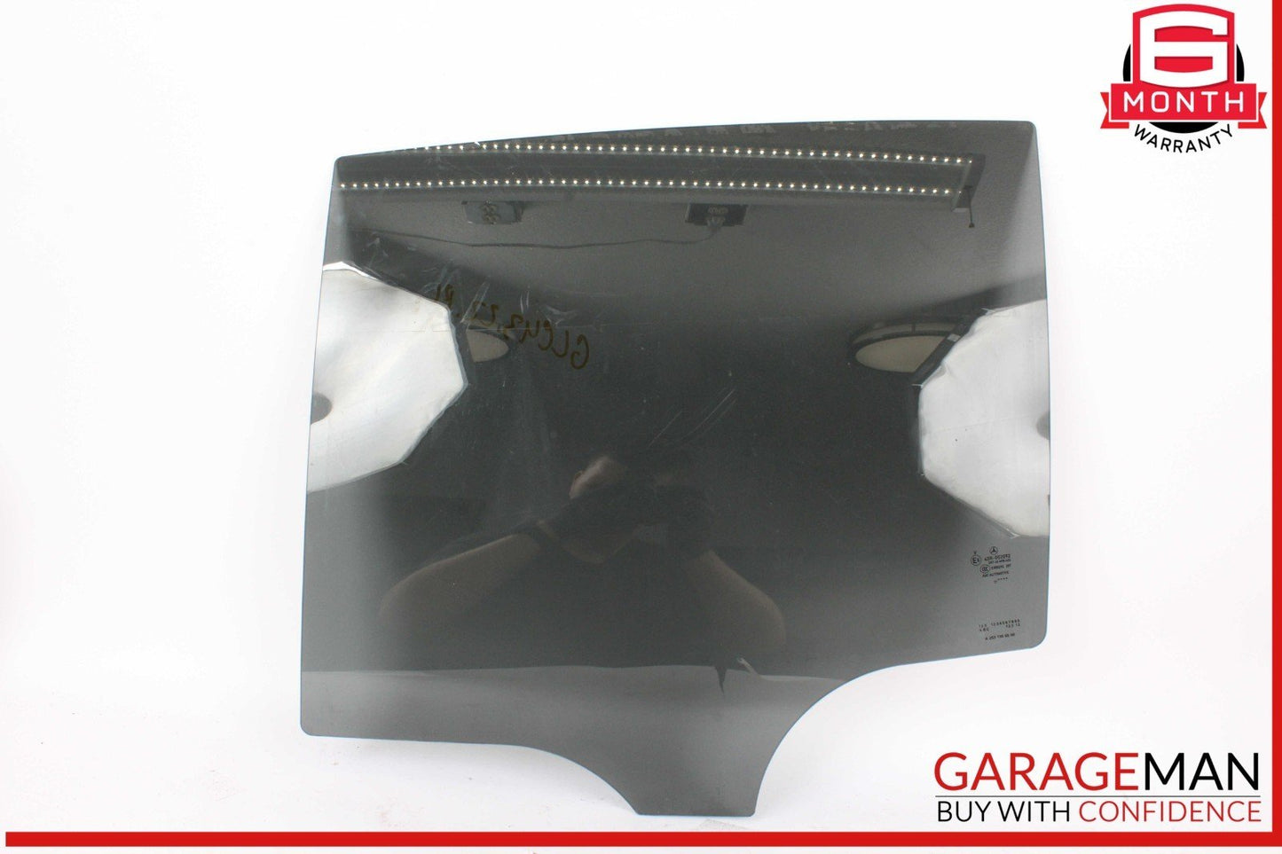 16-22 Mercedes X253 GLC43 AMG Rear Left Driver Side Door Window Glass OEM
