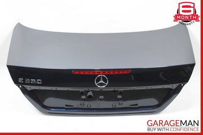 03-09 Mercedes W211 E320 E350 E55 AMG Sedan Rear Trunk Lid Deck Shell Panel Blue