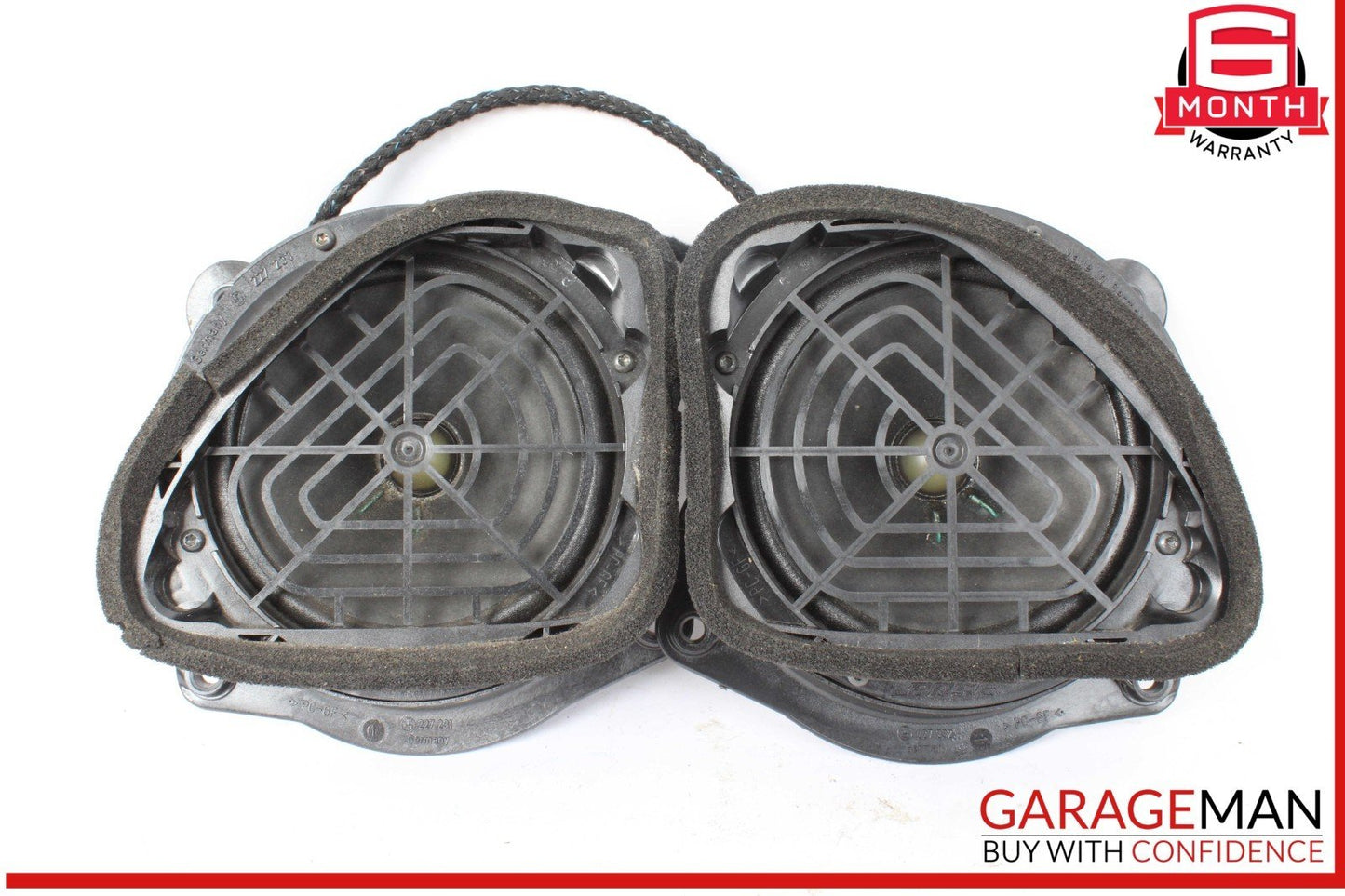 97-04 Mercedes R170 SLK230 Front Right & Left Side Door Sound Speaker Set OEM