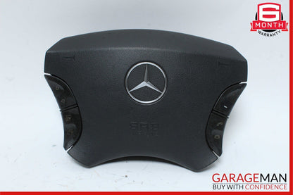 03-06 Mercedes W220 S430 CL500 CL55 Steering Wheel Air Bag Airbag Black OEM