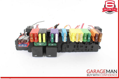03-12 Mercedes R230 SL500 SL55 AMG SL550 Rear SAM Fuse Box Relay Module OEM