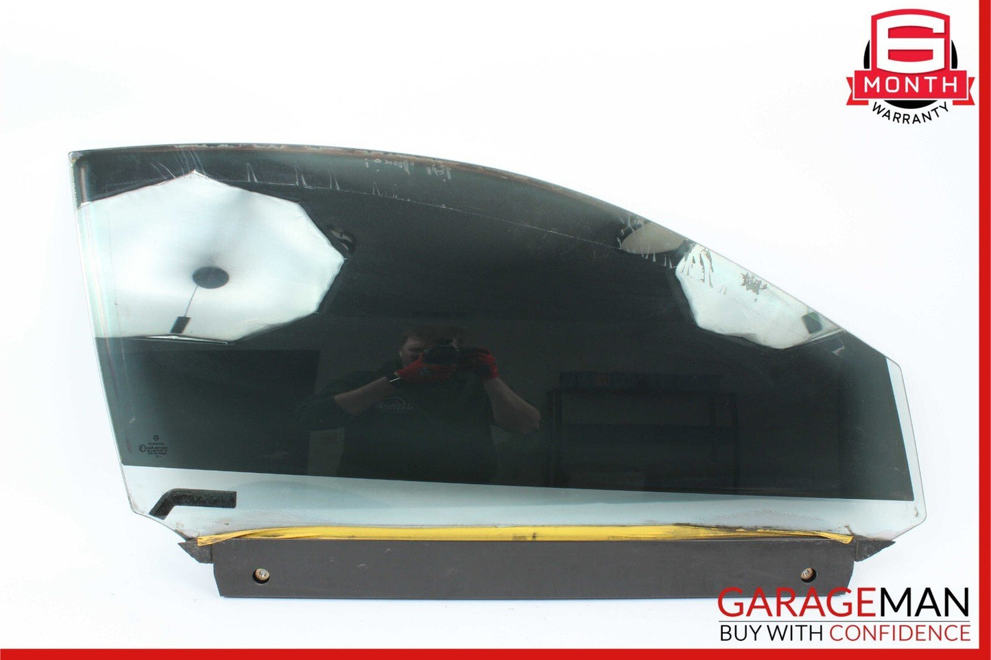 00-06 Mercedes W215 CL500 Front Right Passenger Side Door Window Auto Glass OEM