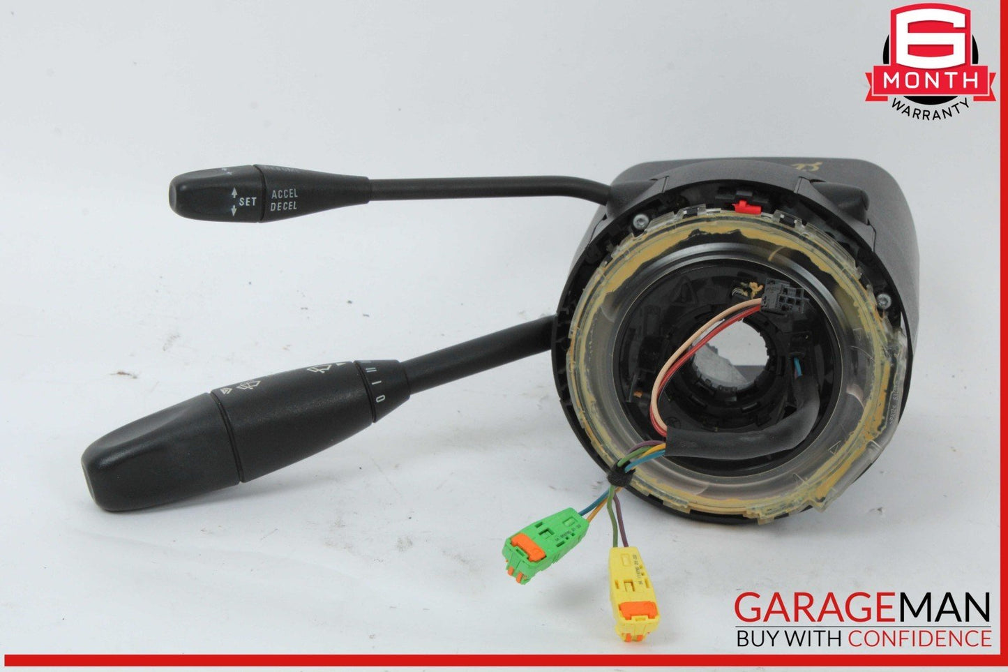 05-08 Mercedes R171 SLK280 Steering Column Control Switches Assembly Black OEM