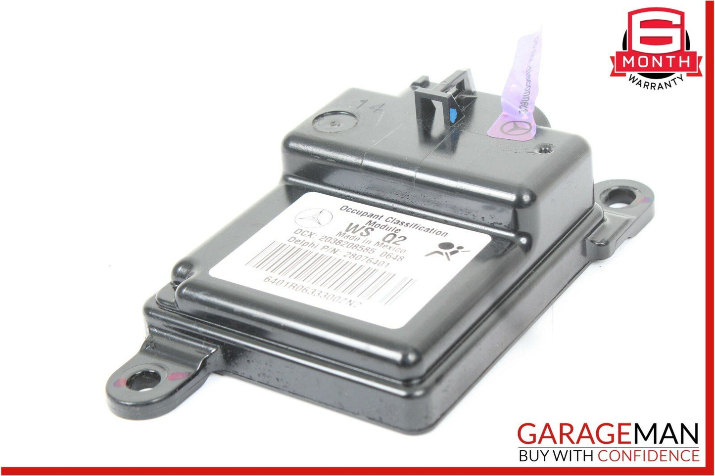 05-07 Mercedes W203 C230 C350 Front Right Side Seat Occupancy Sensor Module SRS