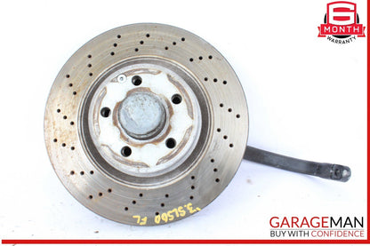 03-11 Mercedes R230 SL500 Front Left Driver Side Spindle Knuckle w/ Disc Rotor