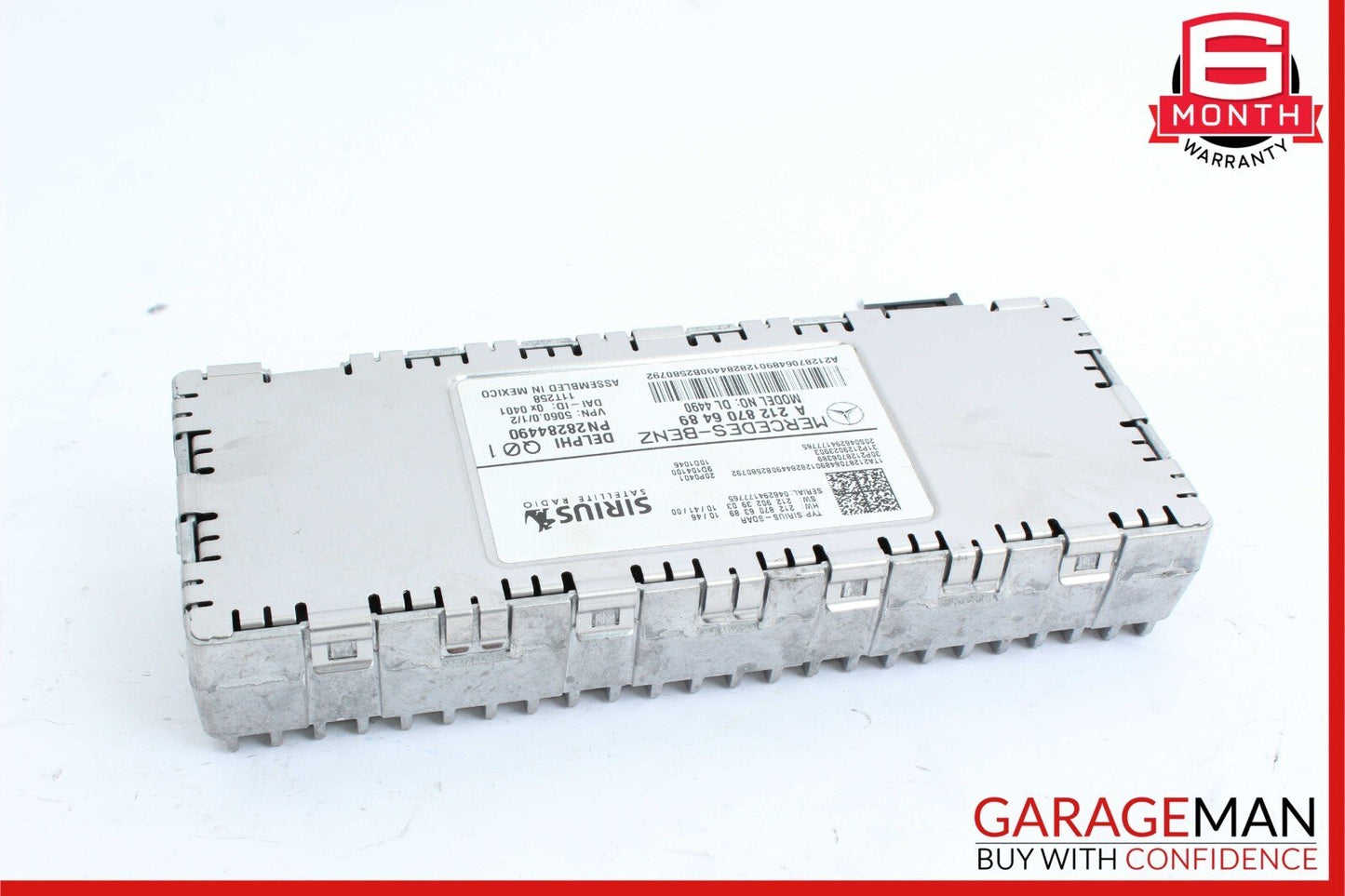 12-15 Mercedes SLK350 GLK350 E350 Sirius Satellite Radio Receiver Control Module
