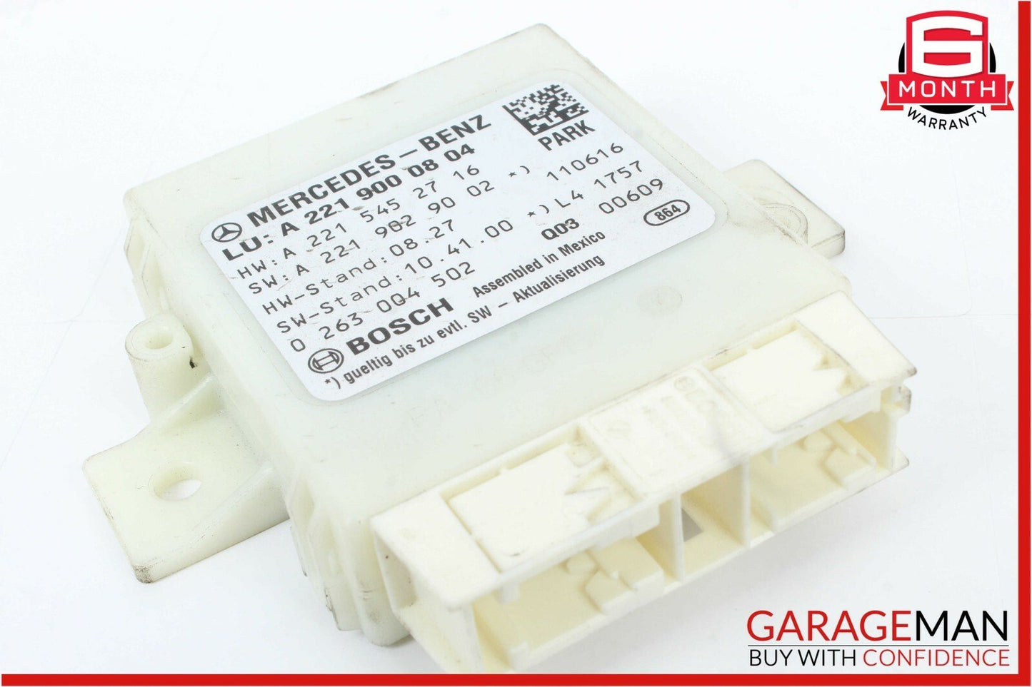 10-13 Mercedes W216 CL550 S63 AMG Rear Parking Parktronic Control Module OEM
