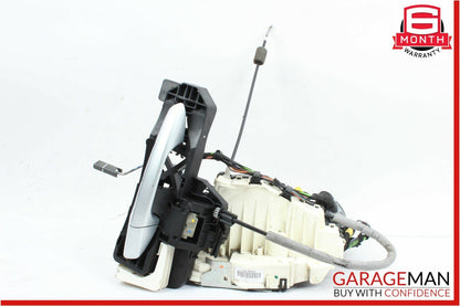 07-13 Mercedes W221 S550 Front Right Door Lock Actuator w/ Door Handle Silver