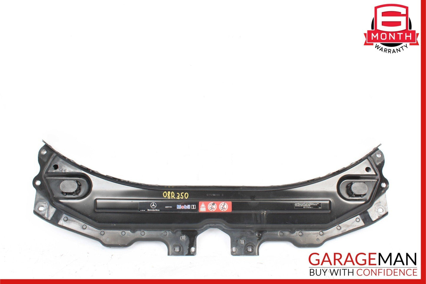 06-13 Mercedes W251 R350 R500 Front Upper Radiator Core Support Tie Bracket Bar