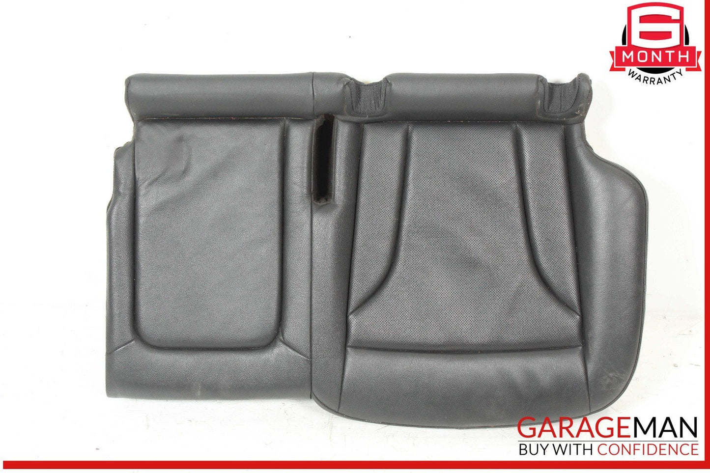 14-17 Audi SQ5 Rear Left Bottom Lower Seat Cushion Black OEM