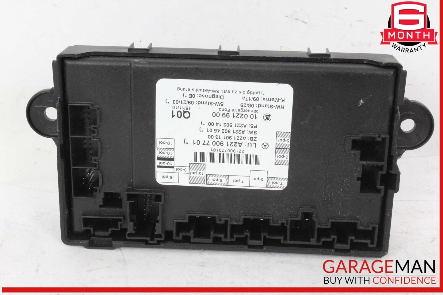 07-13 Mercedes W221 S400 S550 Rear Right or Left Side Door Control Module OEM