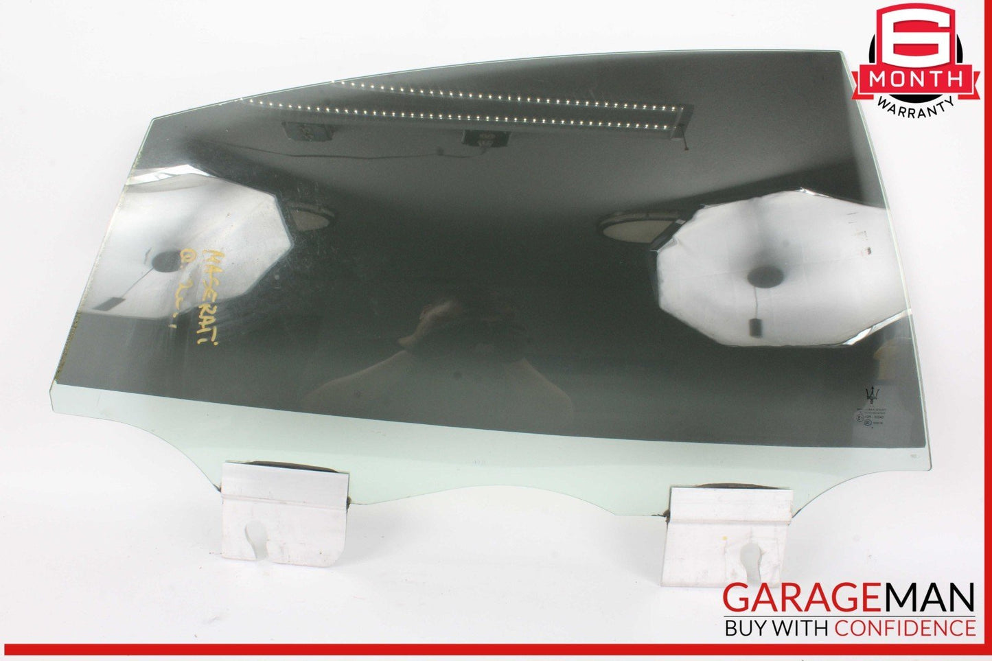 14-22 Maserati Quattroporte M156 Rear Right Passenger Side Door Window Glass OEM