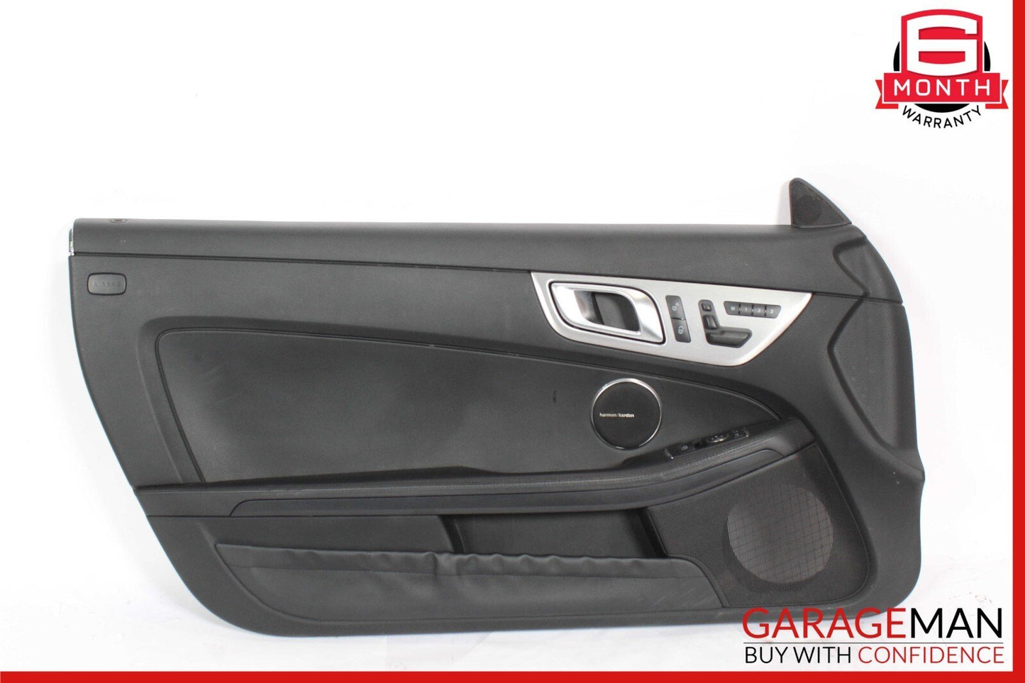12-16 Mercedes R172 SLK200 SLK250 Front Left Interior Door Panel Assy Black