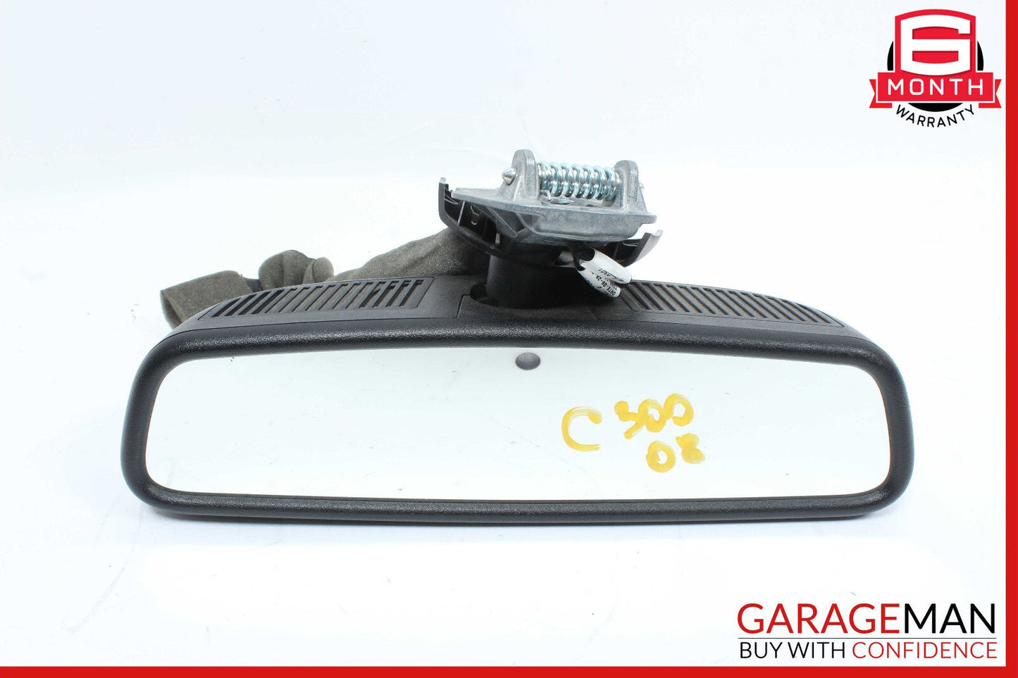 08-11 Mercedes W204 C300 C250 Interior Rear View Mirror Black OEM
