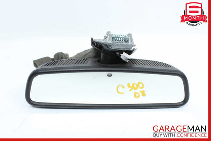 08-11 Mercedes W204 C300 C250 Interior Rear View Mirror Black OEM