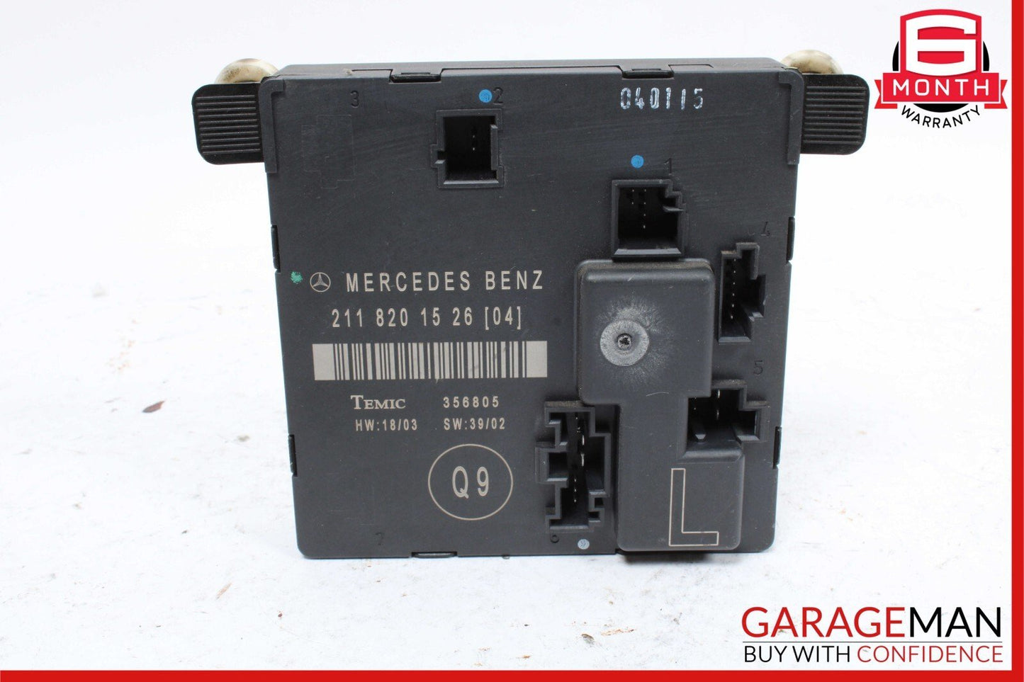 03-06 Mercedes W211 E320 E350 E500 E55 Rear Left Door Control Module Unit OEM