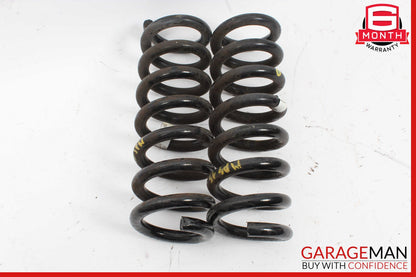 14-17 Maserati Ghibli Rear Right & Left Suspension Coil Spring Absorber Set OEM