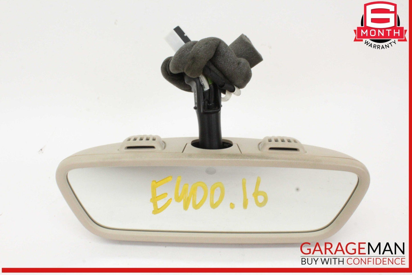 14-17 Mercedes W207 E400 Convertible Windshield Interior Rear View Mirror OEM