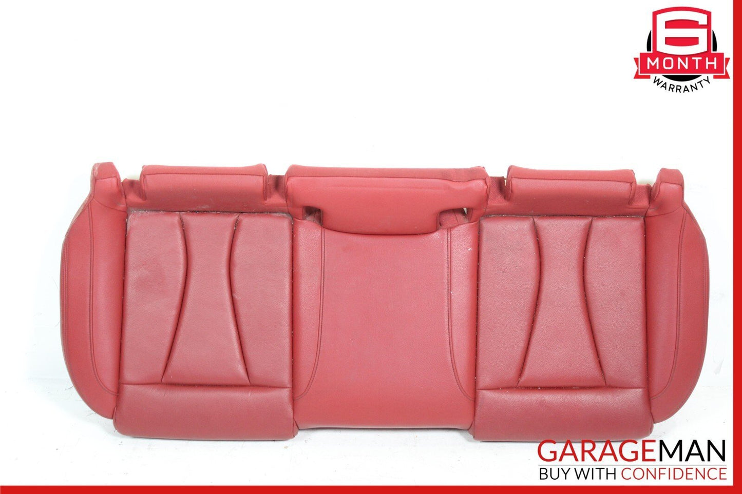 15-20 Audi S3 A3 Rear Seat Bottom Cushion Bench Red OEM
