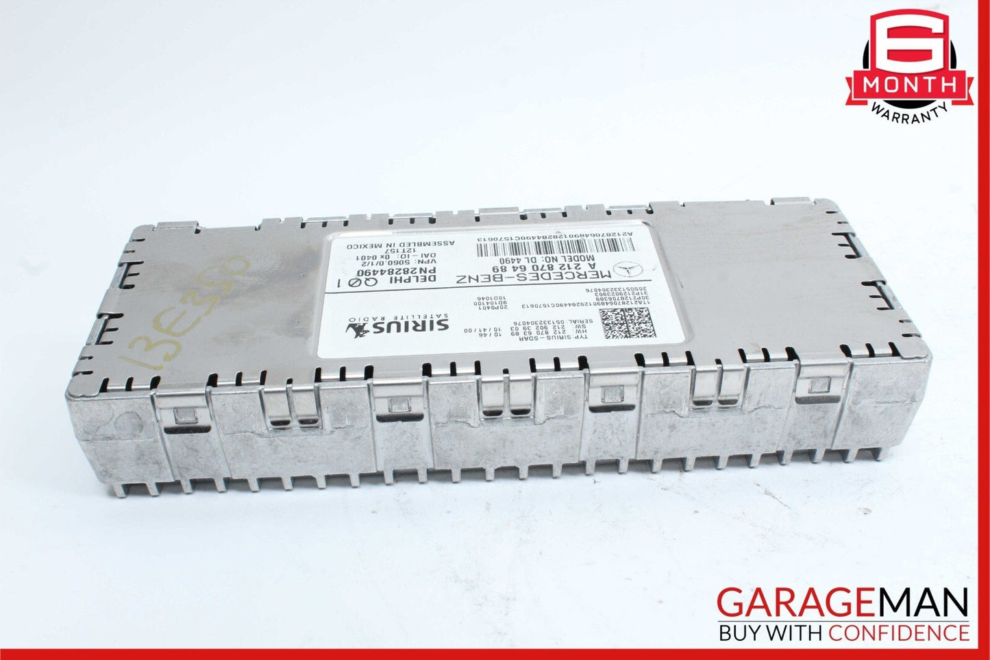 Mercedes W212 E400 E350 SLK250 Sirius Satellite Radio Receiver 2128706489