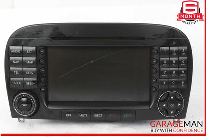 05-08 Mercedes R230 SL550 SL55 AMG Command Head Unit Radio Navigation CD OEM