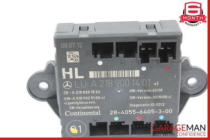 08-14 Mercedes W204 C300 C350 Rear Left Side Door Control Module 2189001401 OEM