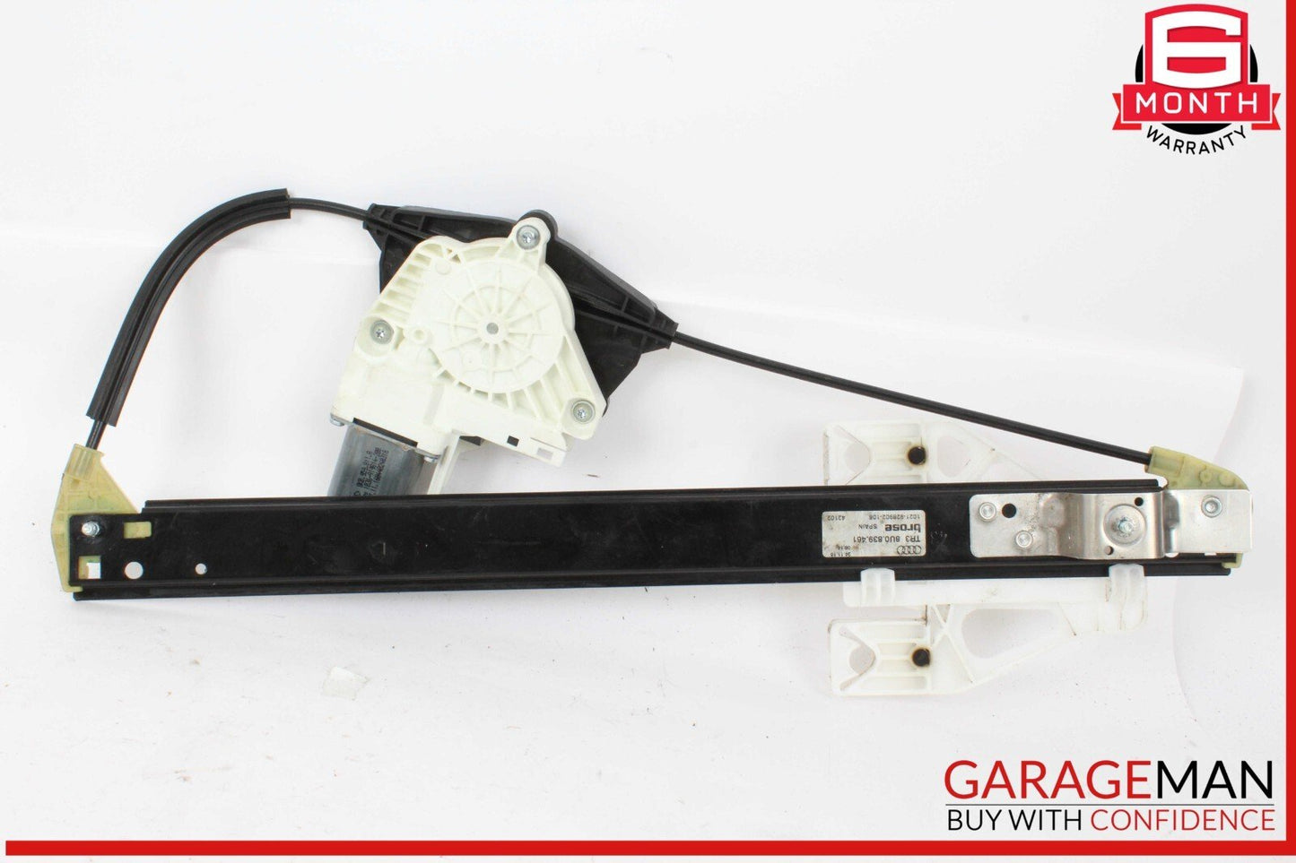 15-18 Audi Q3 Quattro Rear Left Driver Side Window Regulator Motor OEM