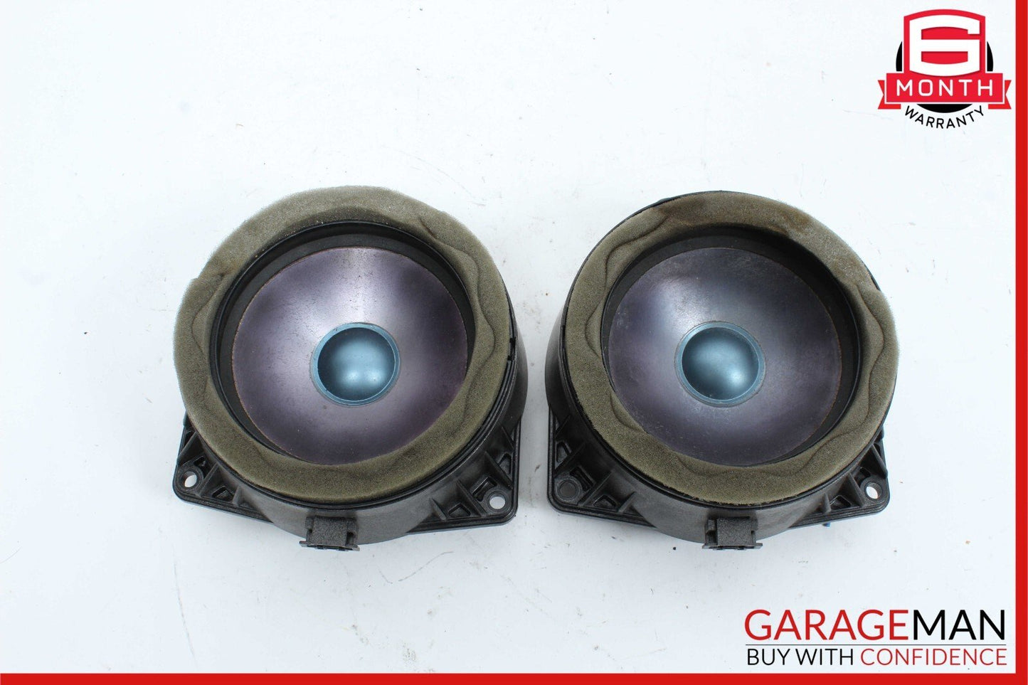 03-09 Mercedes W209 CLK500 Front Right & Left Door Audio Sound Speaker Set of 2
