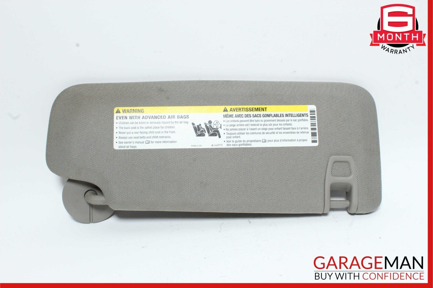 14-19 Cadillac CTS Front Left Driver Side Sunvisor Sun Visor Shade 15804773 OEM