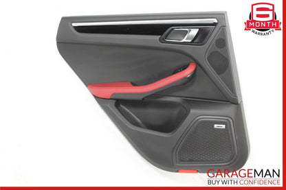 15-24 Porsche Macan 95B Rear Left Driver Side Interior Door Panel Assembly OEM