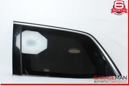 13-19 Mercedes X166 GL450 GLS550 Rear Left Side Quarter Window Glass Trim Assy