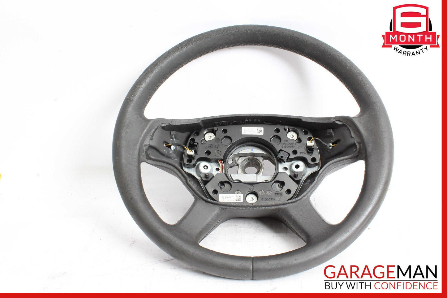07-10 Mercedes W221 S550 CL550 Steering Wheel Black 2218201611 OEM