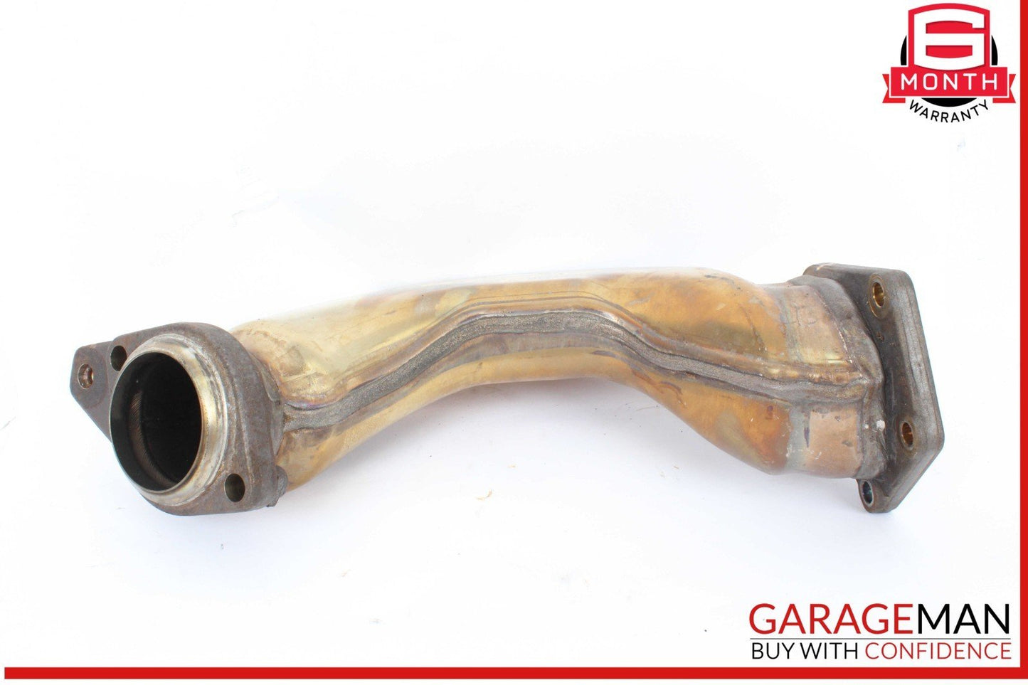 12-18 Mercedes W218 CLS550 4.6L Right Exhaust Pipe Adapter 2781400808 OEM
