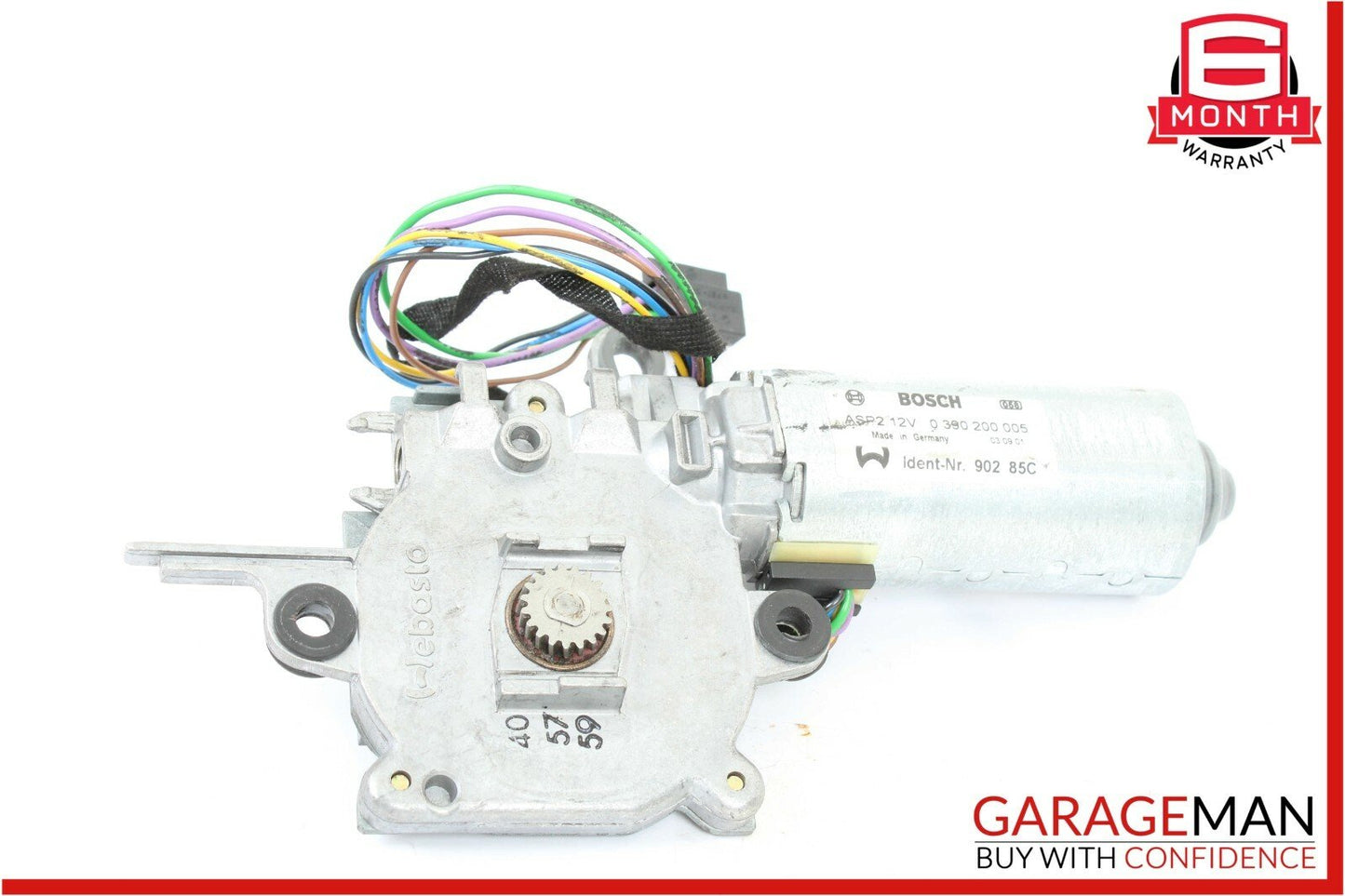 00-06 Mercedes W215 CL500 S600 Sunroof Sun Roof Window Motor 2208203842 OEM