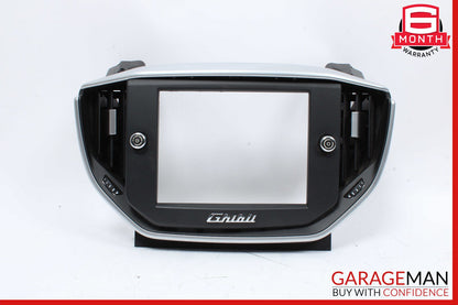 14-17 Maserati Ghibli Center Dash Display Surround A/C Air Vent Trim Assembly