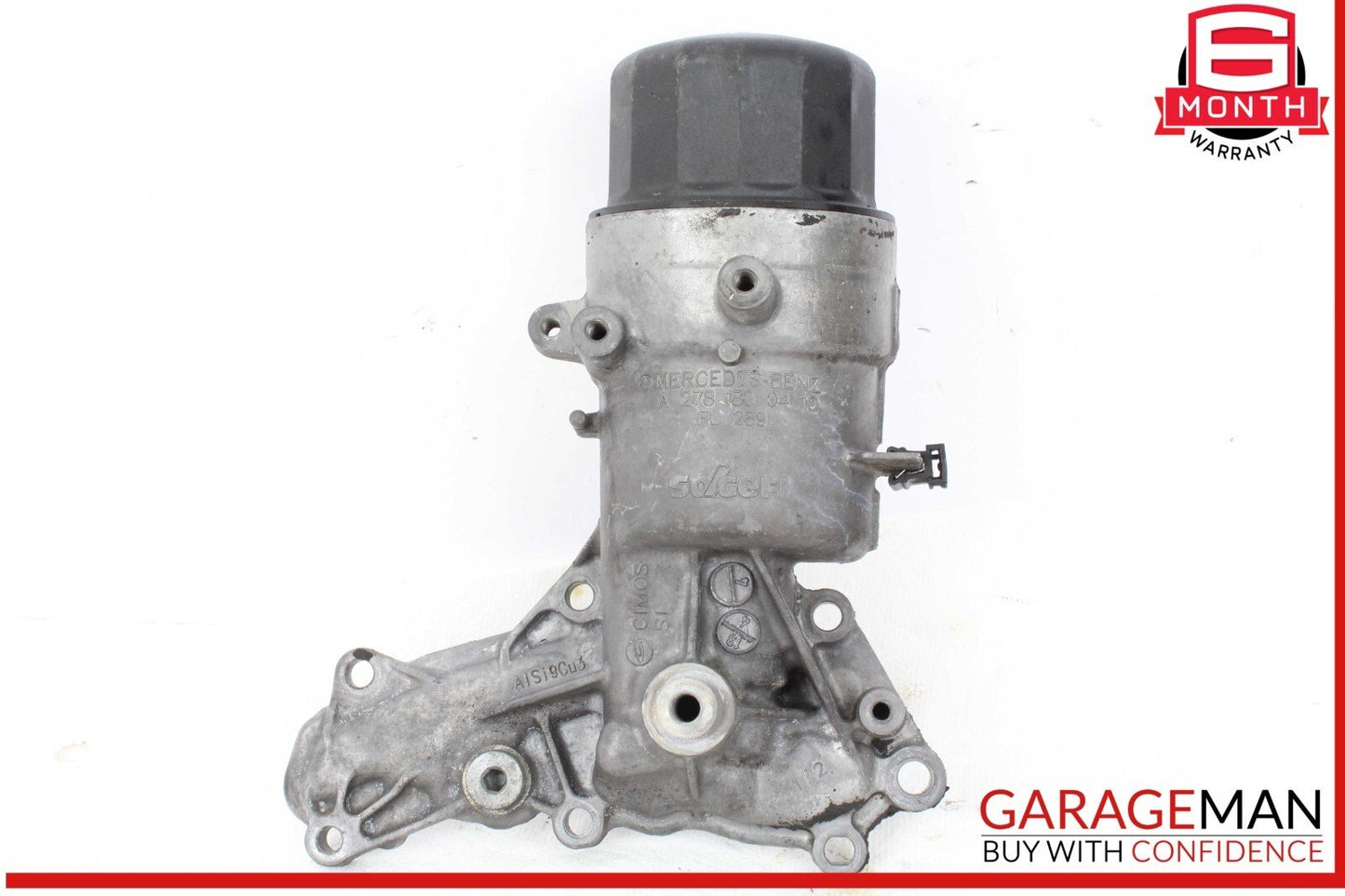11-20 Mercedes X166 GL450 E550 Engine Oil Filter Housing 2781800410 OEM