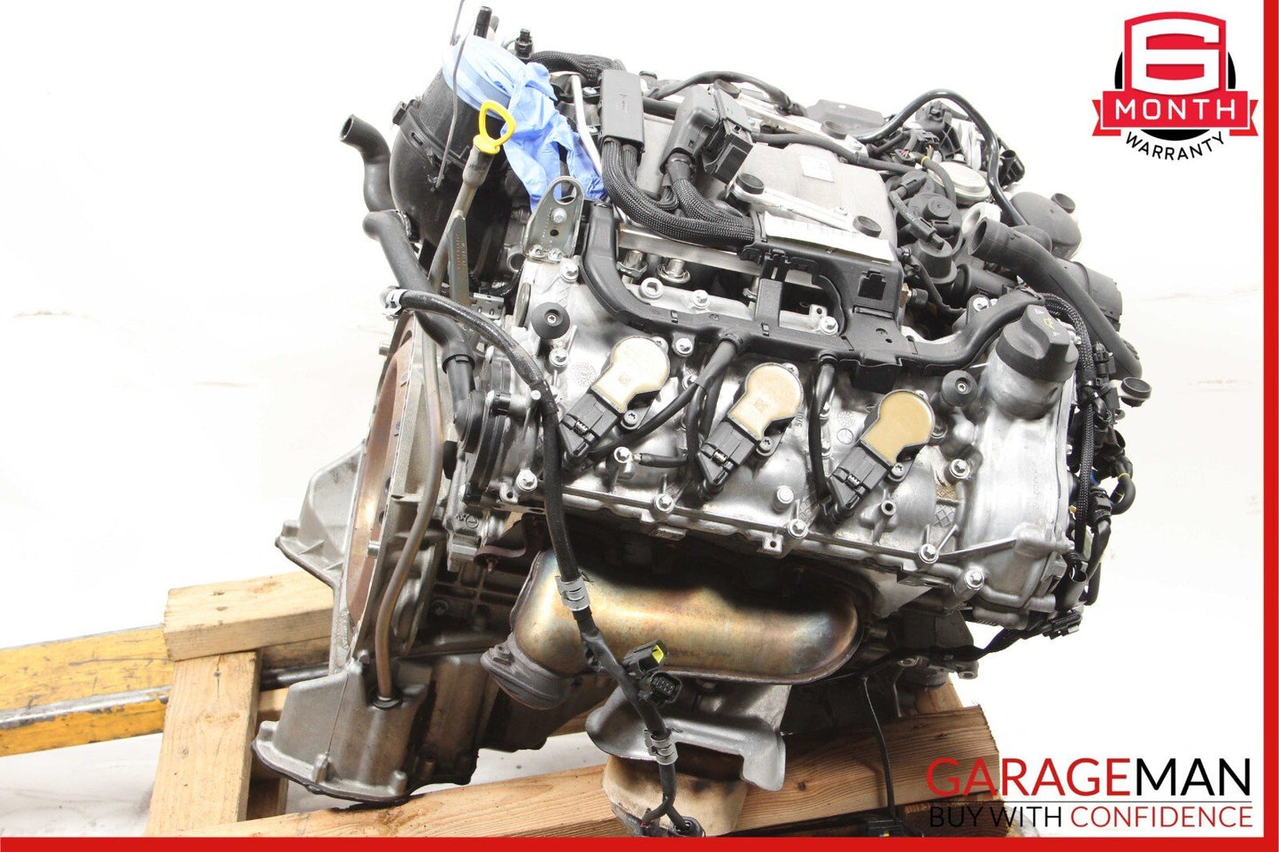 06-11 Mercedes R171 SLK300 C300 3.0L M272 Engine Motor Block Assembly RWD 116k
