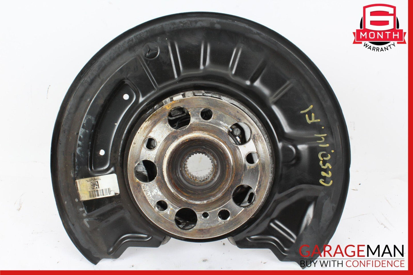 08-17 Mercedes W204 C250 C350 Rear Left Side Wheel Spindle Knuckle Hub OEM