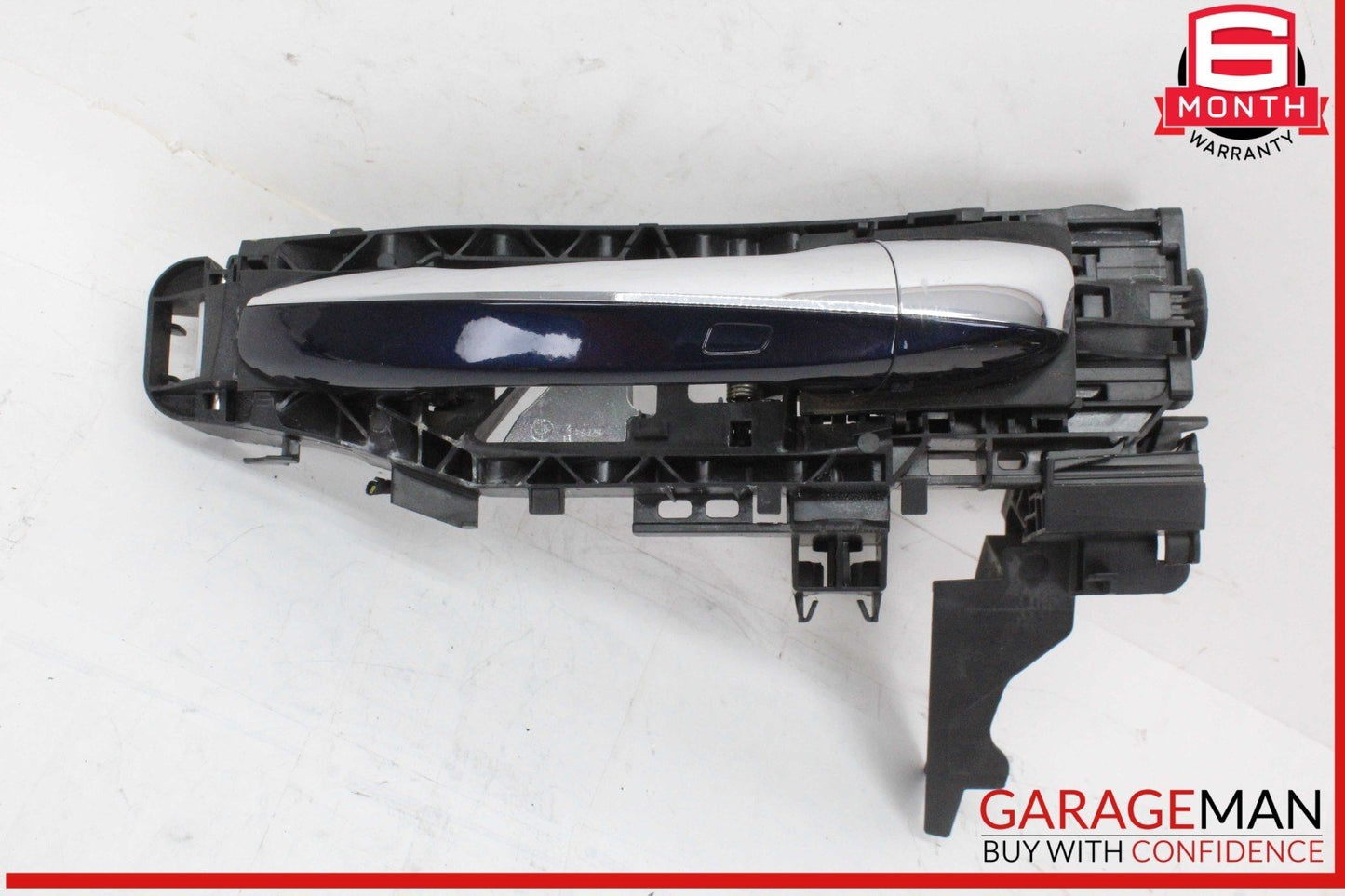 15-20 Mercedes W205 C300 Front Left Driver Side Exterior Door Handle Blue OEM