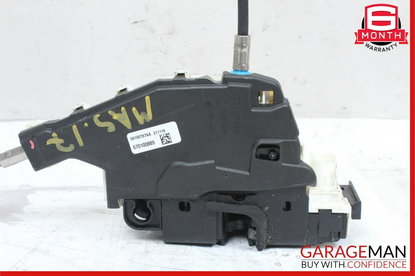 14-17 Maserati Ghibli Front Right Side Door Lock Latch Actuator Mechanism OEM