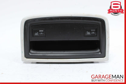 03-10 Porsche Cayenne Rear Center Console Storage Tray Heated Seat Switches OEM