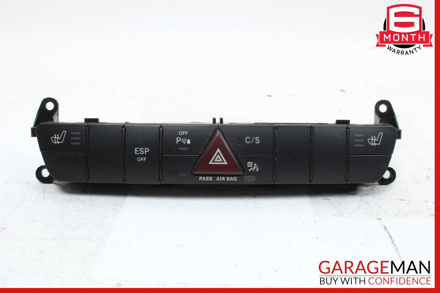06-10 Mercedes W251 R350 R320 Center Dashboard Hazard ESP Control Switch OEM