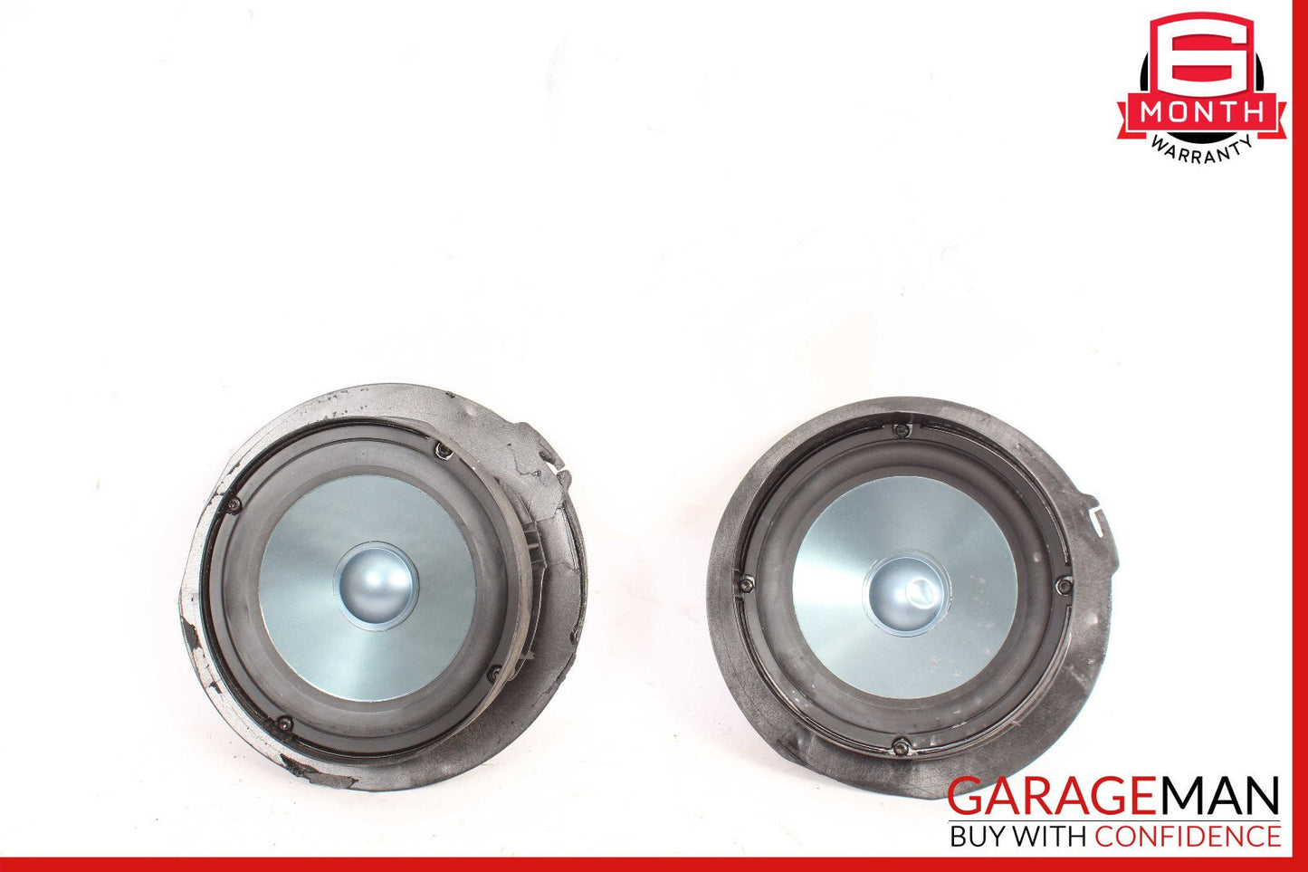 07-09 Mercedes W211 E350 E500 Rear Left & Right Door Audio Sound Speakers Set
