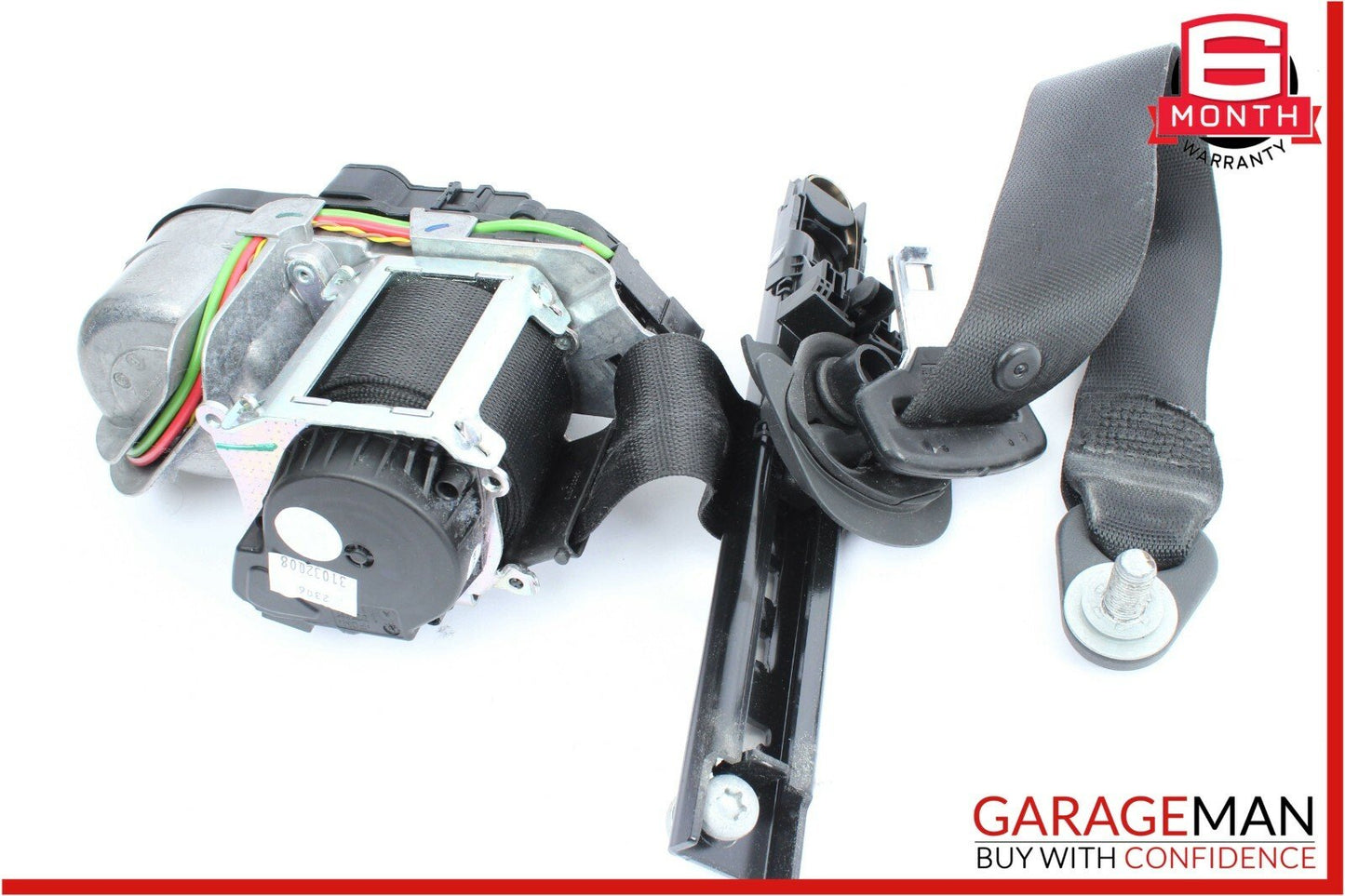 07-09 Mercedes W221 S550 Front Left Seat Belt Seatbelt Retractor Assembly