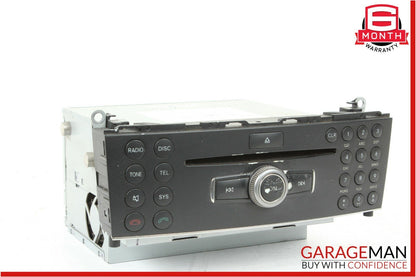 08-11 Mercedes W204 C350 Navigation Command Head Unit DVD CD Audio OEM