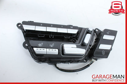 07-14 Mercedes S550 CL550 Front Right Seat Adjust Control Memory Switch Set OEM