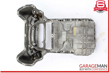 06-11 Mercedes W203 C230 Engine Upper Oil Sump Baffle Pan 2720142102 OEM