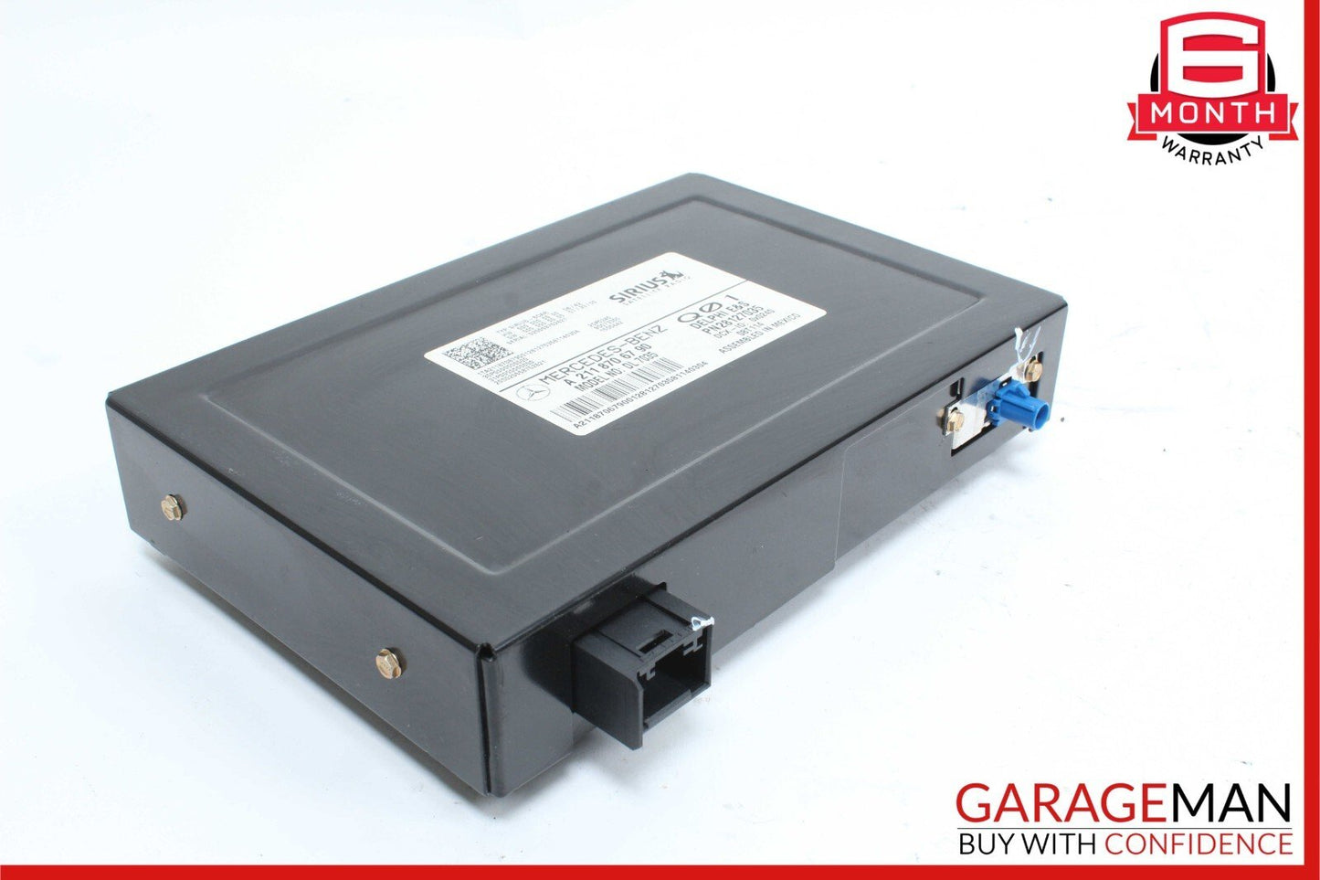 03-11 Mercedes CLK350 E350 SLK280 Sirius Satellite Radio Receiver Module Unit