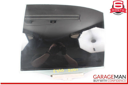96-03 Mercedes W210 E320 Rear Left Driver Side Door Window Auto Glass OEM
