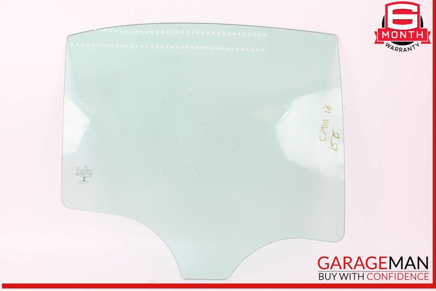 15-21 Mercedes W205 C300 C400 Rear Right Side Door Window Glass OEM